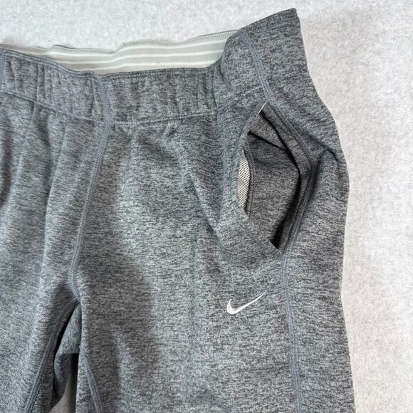 Nike Therma-Fit Men’s Training Pants Gray Athletic Warm-Up Track Jogger Size S - Picture 4 of 13
